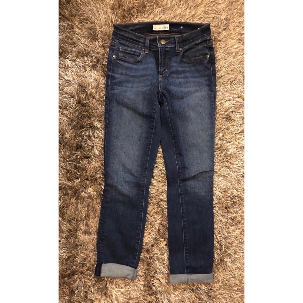 NWOT LOFT SKINNY CROPS